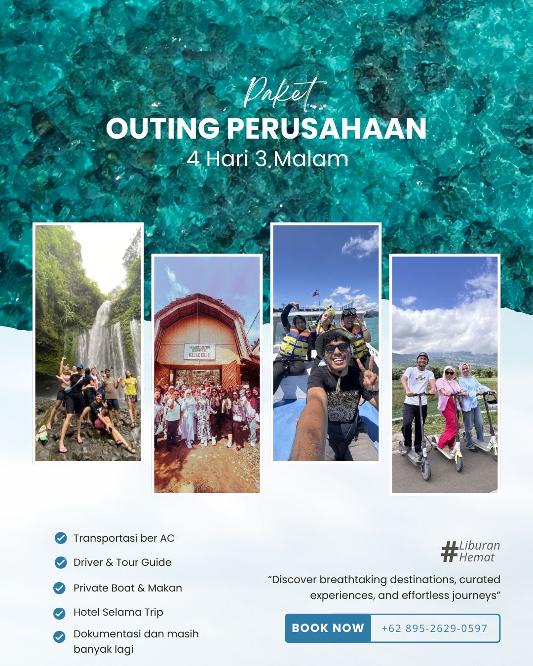 Paket Outing Perusahaan 4 Hari 3 Malam